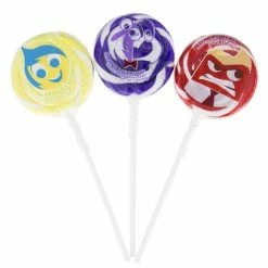 Cheap ⭐ Disney Parks Lollipops - Inside Out - Multicolored Swirl - 3 Pk ????