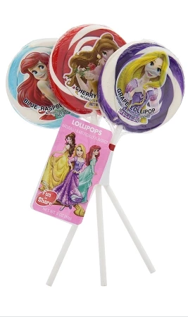 Top 10 ???? Disney Parks Lollipops - Princess - Multicolored Swirl - 3 Pk ???? 3 Top 10 ???? Disney Parks Lollipops - Princess - Multicolored Swirl - 3 Pk ????