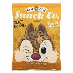 Best Pirce ???? Disney Chip & Dale Snack Co - Mickey Baked Pretzels - 2oz Bag ????
