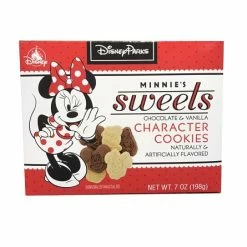 Coupon ???? Disney Minnie's Sweets - Chocolate & Vanilla Character Cookies - 7 Oz ????