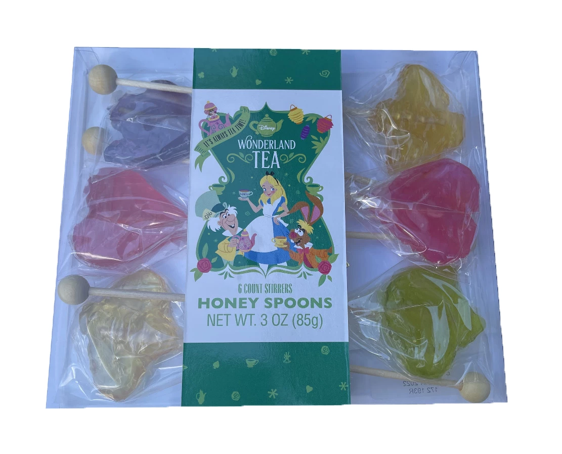 Promo ???? Disney Honey Spoons - Wonderland Tea - 6 Stirrers ⭐ 3 Promo ???? Disney Honey Spoons - Wonderland Tea - 6 Stirrers ⭐