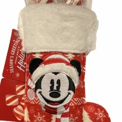 Discount ???? Disney Holiday ???? Candy Stocking - Mickey Mouse - Peppermints ????