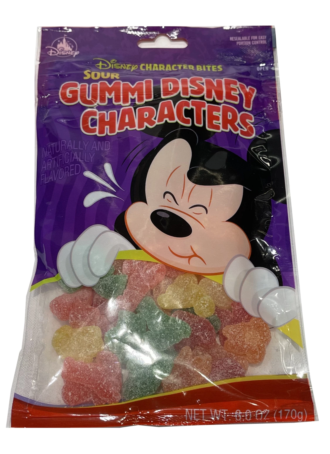 Hot Sale ???? Disney Character Bites ???? Candy - Sour Gummi Characters - Mickey ???? 3 Hot Sale ???? Disney Character Bites ???? Candy - Sour Gummi Characters - Mickey ????