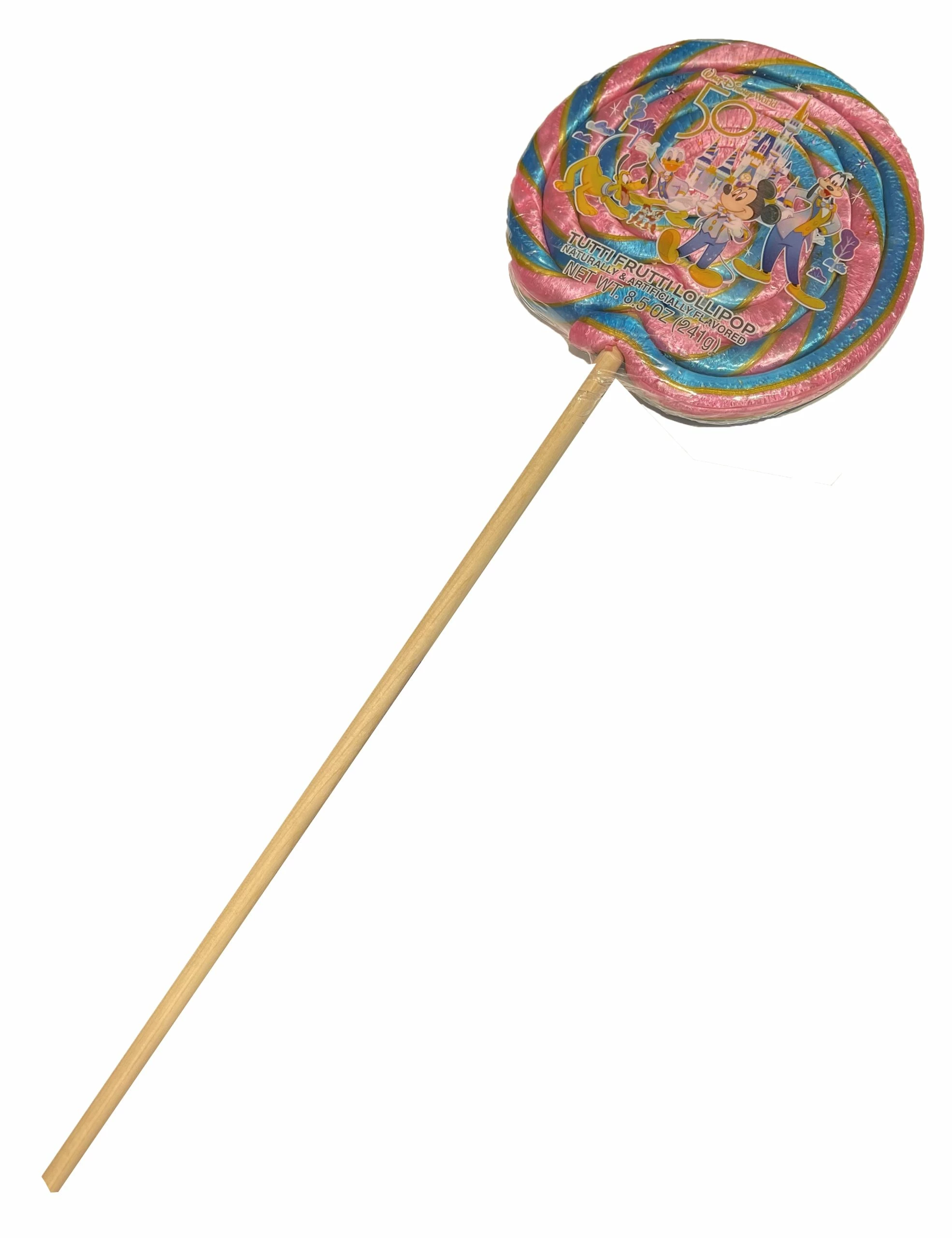 Best Sale ???? Disney Parks Lollipop - 50th Anniversary - Tutti Frutti - 8.5oz ???? 3 Best Sale ???? Disney Parks Lollipop - 50th Anniversary - Tutti Frutti - 8.5oz ????