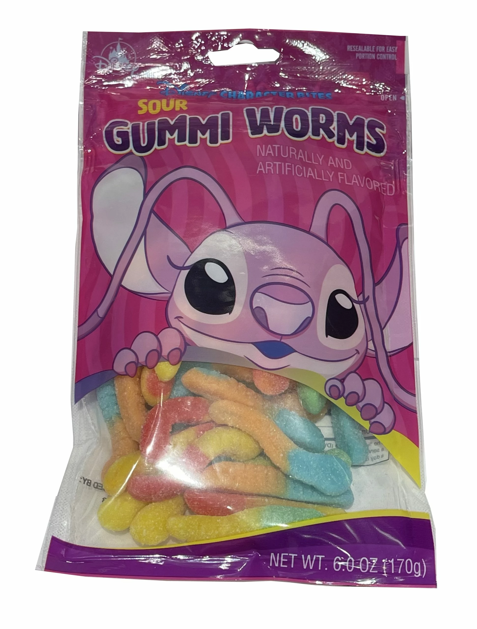 Cheap ✨ Disney Character Bites ???? Candy - Sour Gummi Worms - Angel ❤️ 3 Cheap ✨ Disney Character Bites ???? Candy - Sour Gummi Worms - Angel ❤️
